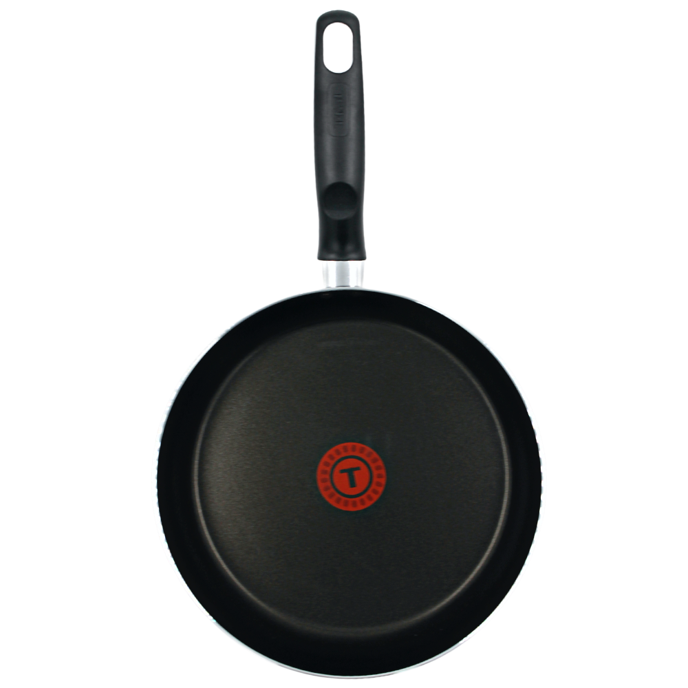 Juego 3 Sartenes Aluminio Vital 24, 26 Y 30 Cm Tefal T-fal Color Negro