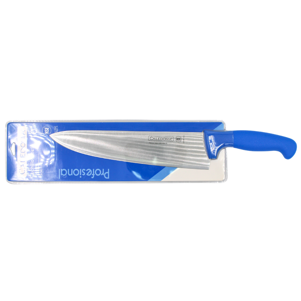 Cuchillo Chef 10" Caledonia Color Azul