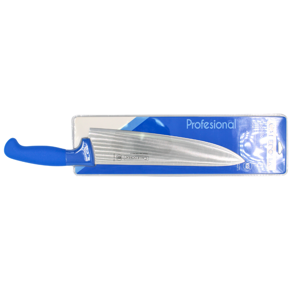 Cuchillo Chef 10" Caledonia Color Azul