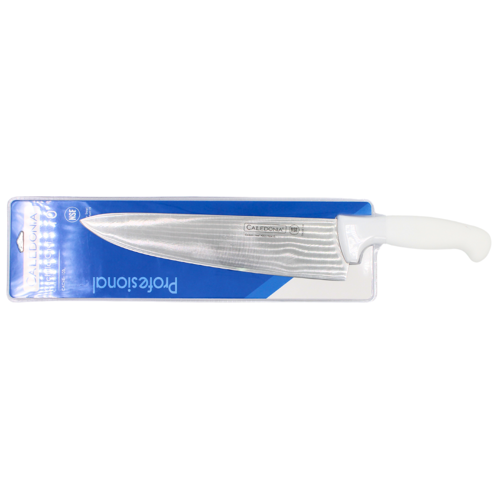 Cuchillo Chef 10" Caledonia Color Blanco