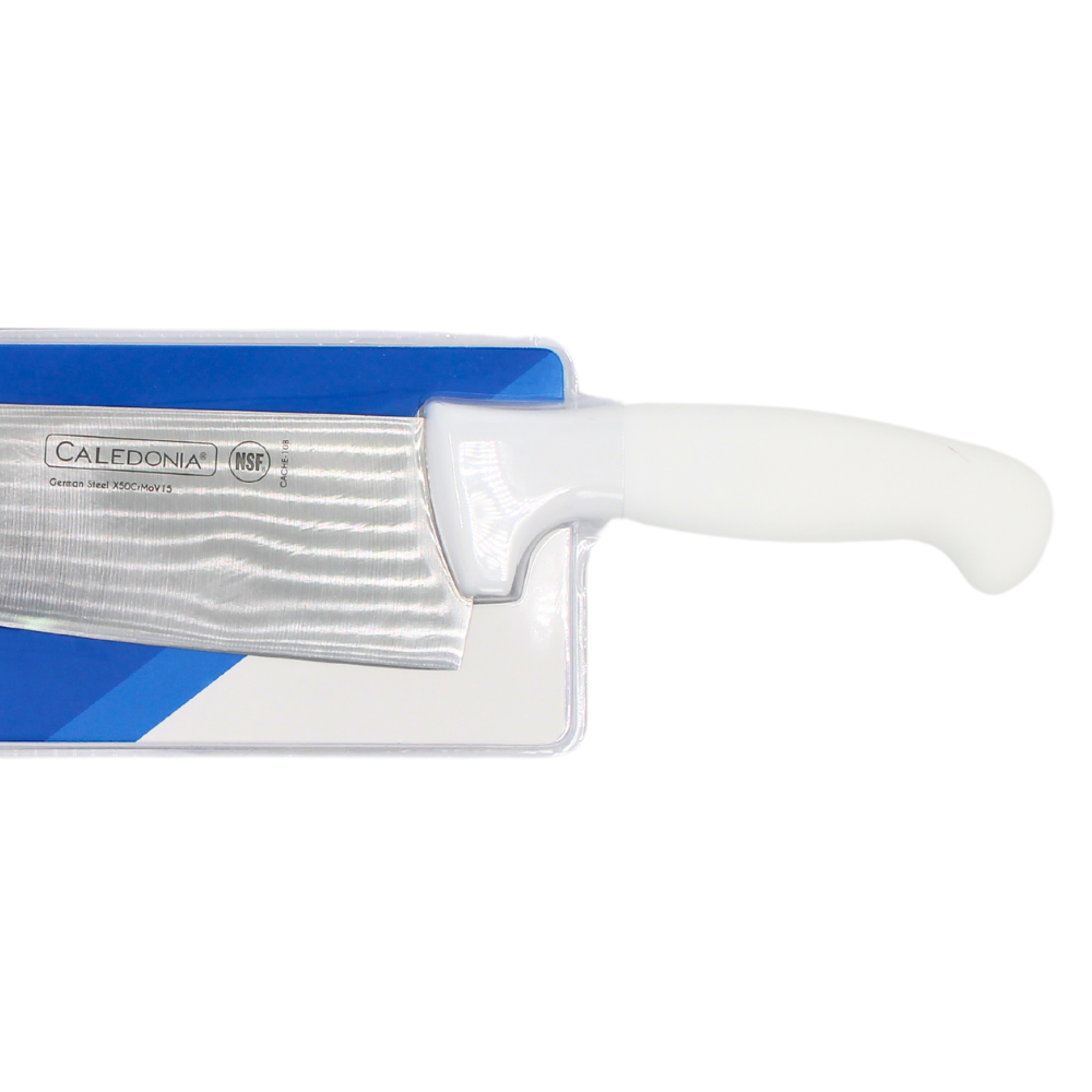 Cuchillo Chef 10" Caledonia Color Blanco