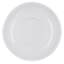 Plato para taza expreso apilable Blanco Mate
