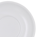 Plato para taza expreso apilable Blanco Mate