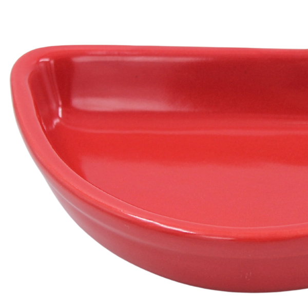 Plato Inserto de Fajita 5 onzas 19 cm rojo Salsa