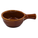 Tazon de Sopa con Asa 10 oz Marron Laredo