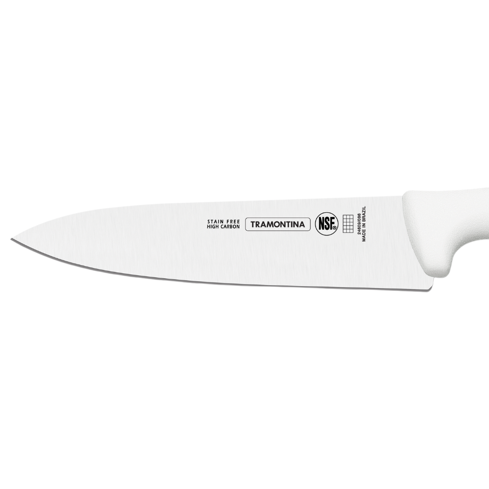 Cuchillo de chef, NSF, cuchillo de cocina profesional de 10 pulgadas para  acero inoxidable al carbono con mango ergonómico, apto para lavavajillas