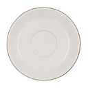 Plato Jumbo 6 1/2" Cafe Chocolate/Blanco