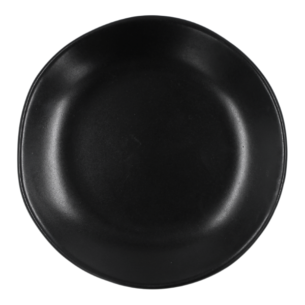 Plato 7 1/14" 1 Dz Negro Mate