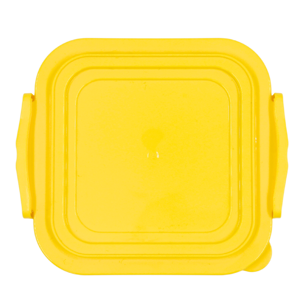 Hermético Bell #1 de 300 ml con broches varios colores