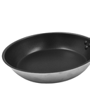 Sarten De Acero Inoxidable Con Antiadherente  26 Cm@