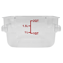 Contenedor De Policarbonato Cuadrado 2L@