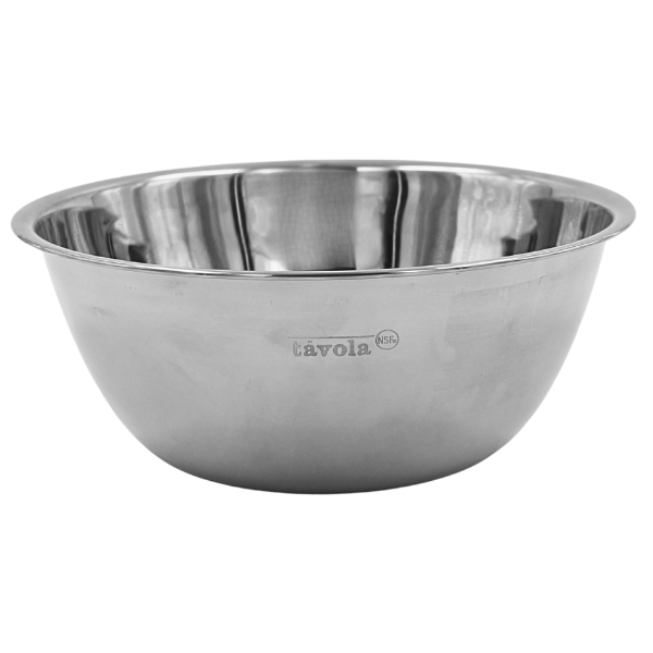 Tazón 24 Cm De Acero Inoxidable 2.7L (20)