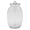 Vitrolero Con Tapa De Vidrio 3L