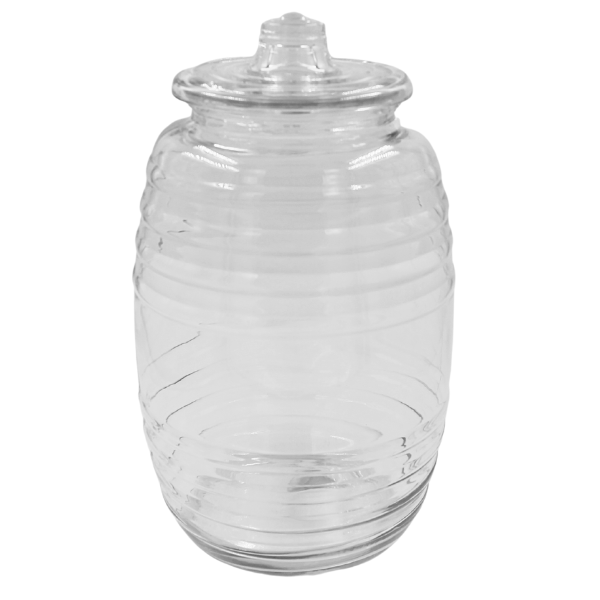 Vitrolero Con Tapa De Vidrio 10L