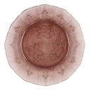 Plato Hondo Lirios Uva@