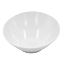 Bowl Inclinado De 21 Cm De Melamina Blanca