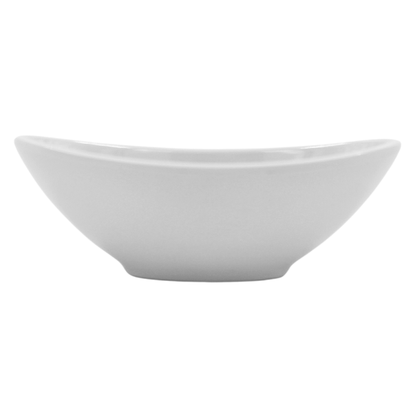 Platito Hondo 10 Cm De Melamina Blanca (50)