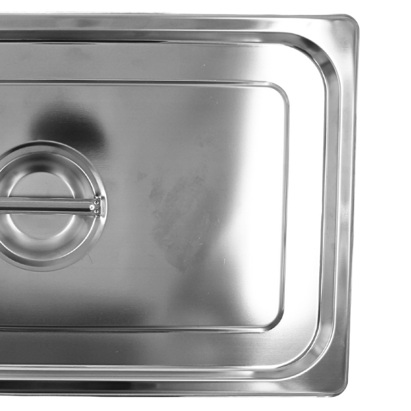 Tapa 1/1 Acero Inox. 201, 0.6 Nsf