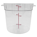 Contenedor  De Policarbonato Redondo 6L@