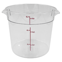 Contenedor  De Policarbonato Redondo 6L@