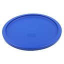 Tapa Azul Para Contenedor  De Policarbonato Redondo 10L@