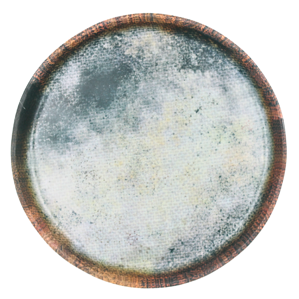 Plato Trinche Hygge 23 Cm Space  100% Melamina@