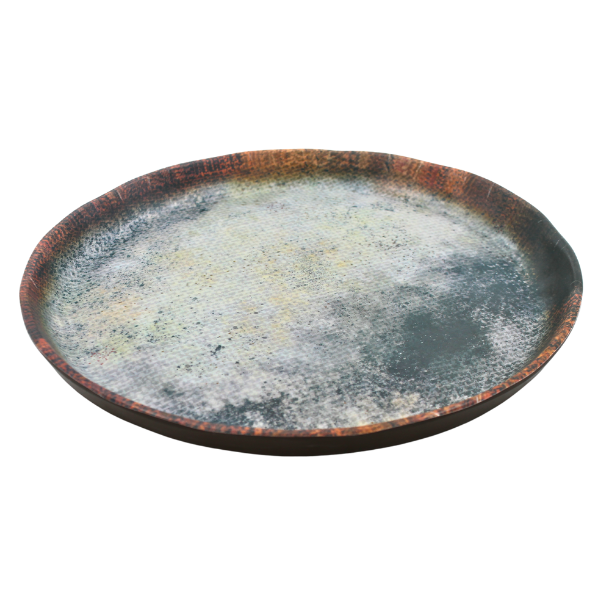 Plato Trinche Hygge 28 Cm Space  100% Melamina@
