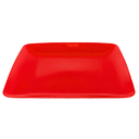 Plato Trinche Grande Polipropileno Rojo