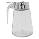 Mielera De Vidrio C/Tapa Cromada Y Cortador 280 ml