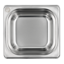Inserto acero inox. 1/6X6.5 Nsf