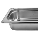 Inserto acero inox. 1/3X6.5 Nsf