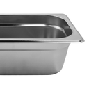 Inserto acero inox. 1/3X10 Nsf