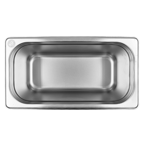 Inserto acero inox. 1/3X10 Nsf