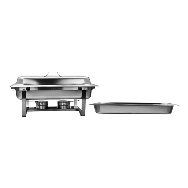 Chafer De Acero Inoxidable De 8.5 Litros@