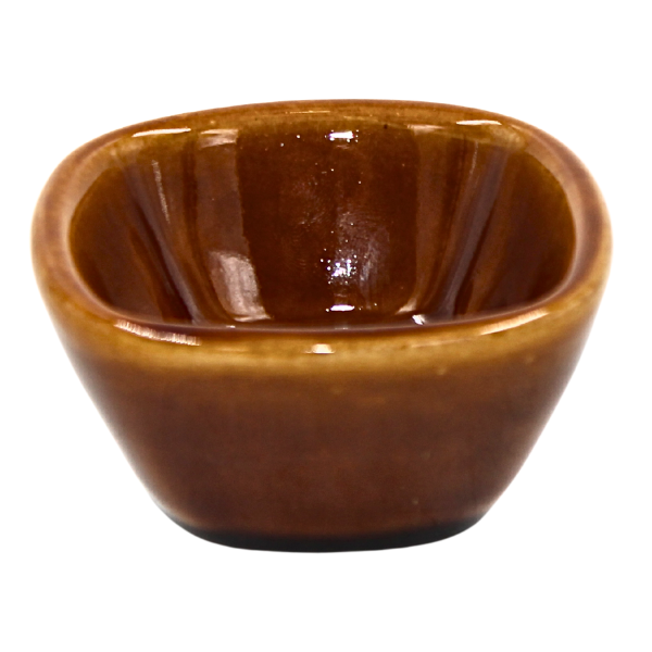 Ramekin Cuadrado 2 oz Marron Laredo