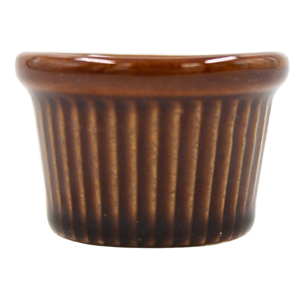 Ramekin Estriado 1 Oz. Marron Laredo