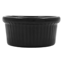 Ramekin Estriado 5 oz Negro Mate