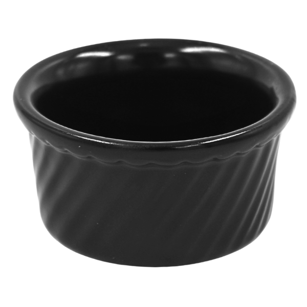 Tazon Souffle 8 oz color Negro Mate