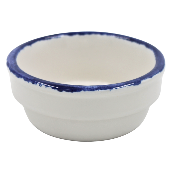 Tazon Apilable 12 oz Azul Cobalto  Tordillo/Ultra Blanco
