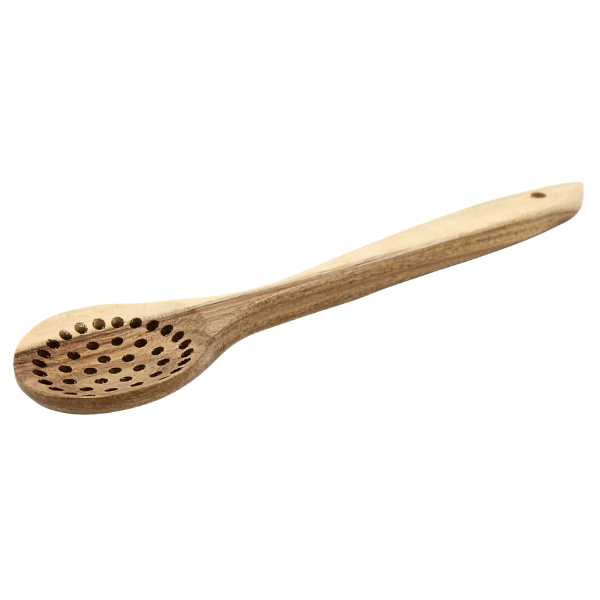 Espumadera 28cm de madera@