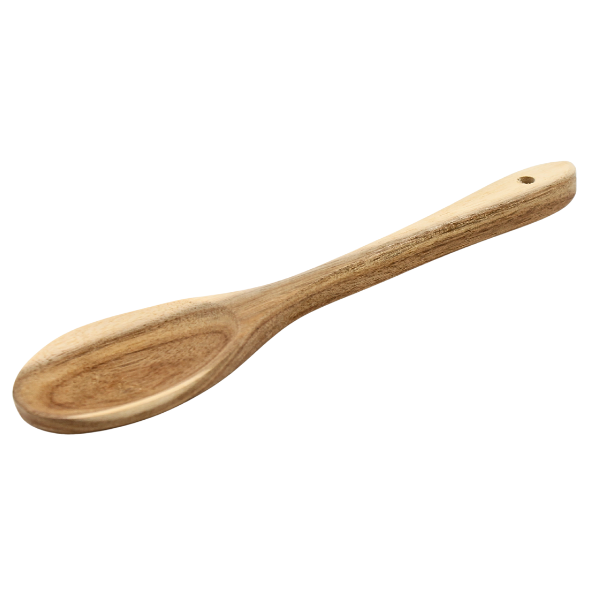 Cuchara para sopa 27cm de madera@