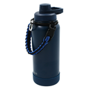 Termo Doble Pared De Acero Azul Insulado 1 L@