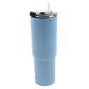 Termo Doble Pared De Acero Azul 900 Ml@