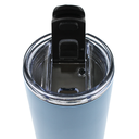 Termo Doble Pared De Acero Azul 900 Ml@