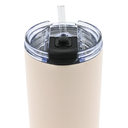 Termo Doble Pared De Acero Beige 900 Ml@
