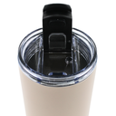 Termo Doble Pared De Acero Beige 900 Ml@