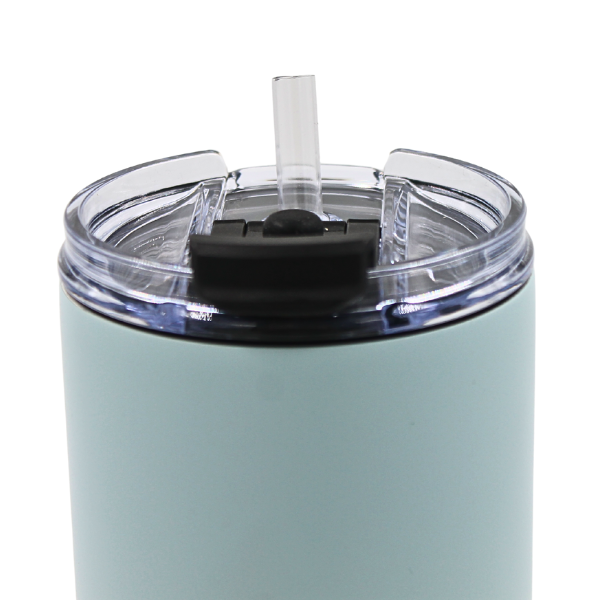 Termo Doble Pared De Acero Verde Menta 900 Ml@