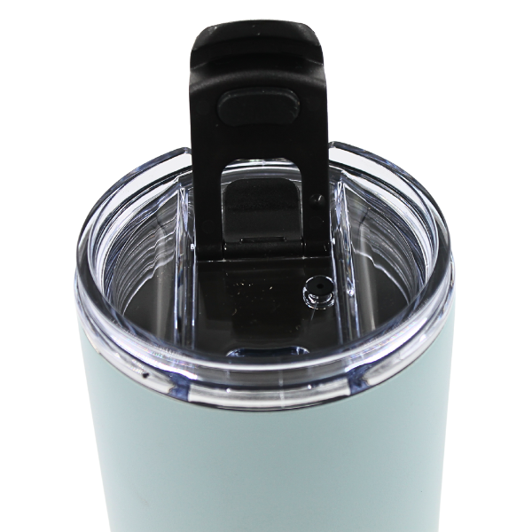 Termo Doble Pared De Acero Verde Menta 900 Ml@
