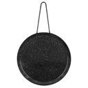 Comal Redondo Chico 24Cm Acero Porcelanizado Moteado