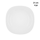 Vajilla De Vidrio Opal 12 Pzas@